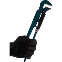 Ключ трубный рычажный GROSS №1, 1", цельнокованый, CrV, тип - "L"// 15601