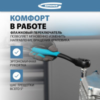 Ключ-трещотка GROSS Comfort 14082
