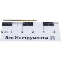Сверло (2 шт; 1 мм; HSS) по металлу Fit 34310