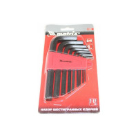 Набор имбусовых ключей 2,0-12 мм 9 шт. MATRIX 11222