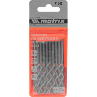 Сверло (10 шт; 4.2 мм; HSS) по металлу Matrix 71542