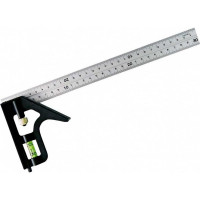 Угольник с уровнем Профи 300 мм FIT 19703