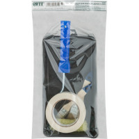 Набор для покраски дверей и окон: ванночка, валик, лента, 2 кисти FIT РОС 03035