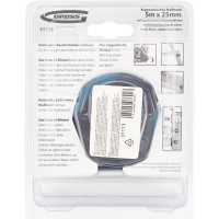 Рулетка GROSS Schlagfest 5 м x 25 мм, магн. обрезиненный зацеп, двухст. шкала, нейлоновое покр 31113