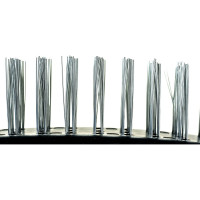 Щетка SPARTA 3-рядная металлическая с пластмассовой ручкой// 748655