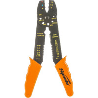 Щипцы, 210 мм, SPARTA для зачистки электропроводов и обжима контактных клемм,1,5–6,5 мм// 177505