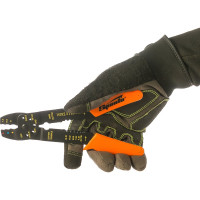 Щипцы, 210 мм, SPARTA для зачистки электропроводов и обжима контактных клемм,1,5–6,5 мм// 177505