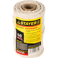 Хлопковый шпагат каменщика 60 м STAYER 50120-060