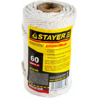 Хлопковый шпагат каменщика 60 м STAYER 50120-060