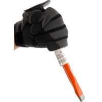 Зубило SPARTA,250x24 мм, с протектором// 187555