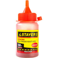 Красная краска для разметочных шнуров 50 г STAYER 0640-2_z01