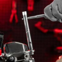 Оцинкованный торцевой ключ-трубка 8х10 мм MATRIX 13710