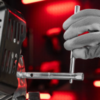 Оцинкованный торцевой ключ-трубка 8х10 мм MATRIX 13710