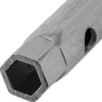 Оцинкованный торцевой ключ-трубка 8х10 мм MATRIX 13710