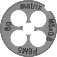 Плашка М5х0.8 мм MATRIX 77073