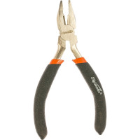 Плоскогубцы SPARTA Mini,130 мм, никелированные, авторазжим// 17826