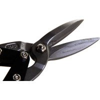 Ножницы по металлу GROSS PIRANHA 270 мм, прямой проходной рез, сталь - СrMo, двухкомп. рук-к 78329