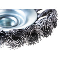 Корщетка-колесо для УШМ (100 мм; М14) FIT IT 39114