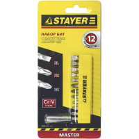 Набор бит MASTER 12 предметов STAYER 2609-H12_z01
