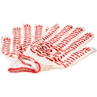 Трикотажные перчатки с ПВХ-волна Спец Стандарт с логотипом ВсеИнструменты 10 класс И-8058