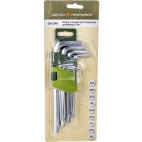 Набор ключей Дело Техники шестигранных дюймовых 9шт. 561590