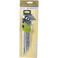 Набор ключей Дело Техники шестигранных с шаром удлиненных 9шт. 562092