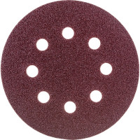 Круги шлифовальные 5 шт. (125 мм; Р80; 8 отверстий) FIT IT 39664