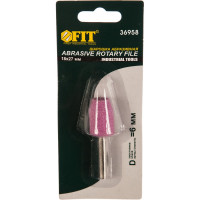 Шарошка абразивная по металлу (18х27 мм) FIT IT 36958