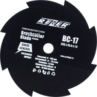Нож ВС-17 (255x25.4x1.6 мм) для бензокосы Rezer