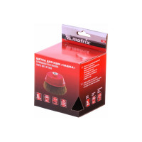 Щетка чашечная (75 мм; М14) для УШМ Matrix 74604