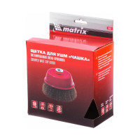 Щетка чашечная (150 мм; М14) для УШМ Matrix 74607