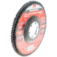 Круг лепестковый торцевой (125х22.2 мм; P40) для УШМ Matrix 74042