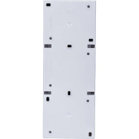 Тройная розетка с заземлением, шторками и крышкой, белая Simon 1594447-030