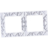 Двухместная рамка, белая Simon 1500620-030