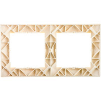 Двухместная рамка, слоновая кость Simon 1500620-031