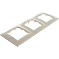 Трехместная рамка, слоновая кость Simon 1500630-031