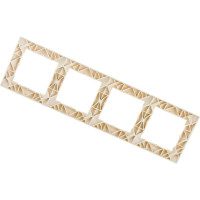 Четырехместная рамка, слоновая кость Simon 1500640-031