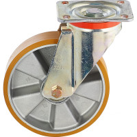 Колесо с вращающейся опорой и пластиной крепления (150 мм; 600 кг) Tellure rota 657604