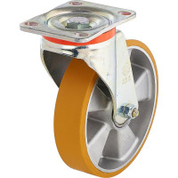 Колесо с вращающейся опорой и пластиной крепления (150 мм; 600 кг) Tellure rota 657604