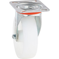 Колесо с вращающейся опорой и пластиной крепления (125 мм; 220 кг) Tellure rota 684503