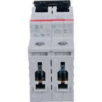 Автоматический модульный выключатель ABB 2п C S202 6кА 63А 2CDS252001R0634