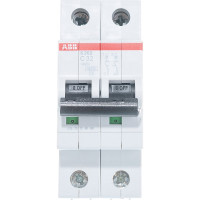 Автоматический модульный выключатель ABB 2п C S202 6кА 32А 2CDS252001R0324