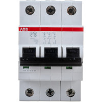 Автоматический модульный выключатель ABB 3п C S203 6кА 10А 2CDS253001R0104