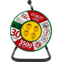 Силовой удлинитель ТМ Союз 4 гнезда 30м 481S-3303