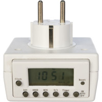 Цифровой розеточный таймер, 7-дневная программа, 230/3500Вт Camelion BND-50/SG3 7785