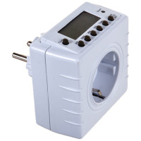 Цифровой розеточный таймер, 7-дневная программа, 230/3500Вт Camelion BND-50/SG3 7785