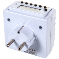 Цифровой розеточный таймер, 7-дневная программа, 230/3500Вт Camelion BND-50/SG3 7785