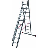 Трехсекционная лестница Новая Высота ПРОФ 3x9 604309