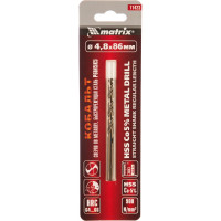 Сверло по металлу (4,8 мм; HSS Co-5%) MATRIX 71423