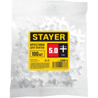 Крестики для кафеля 100 шт. (5 мм) STAYER 3380-5
